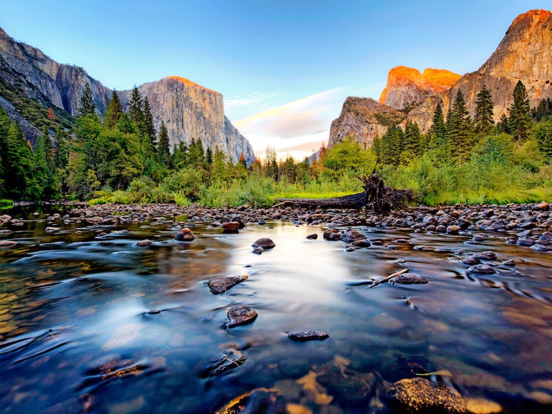 <p><a href="https://www.businessinsider.com/my-first-trip-to-yosemite-national-park-crowds-defied-expectations-2021-8">Yosemite</a> is "a beauty" and "a great one to visit" from July to September, Matt says. </p><p>It's not impossible to visit in the winter, he added, but it's not the same since most of the high-elevation areas and roads are closed off. </p><p>As Yosemite is one of the most popular national parks, the couple likes to avoid crowds by opting for less popular high-country trails in the Tioga Pass area, which they say are just as good as the more well known trails. </p>