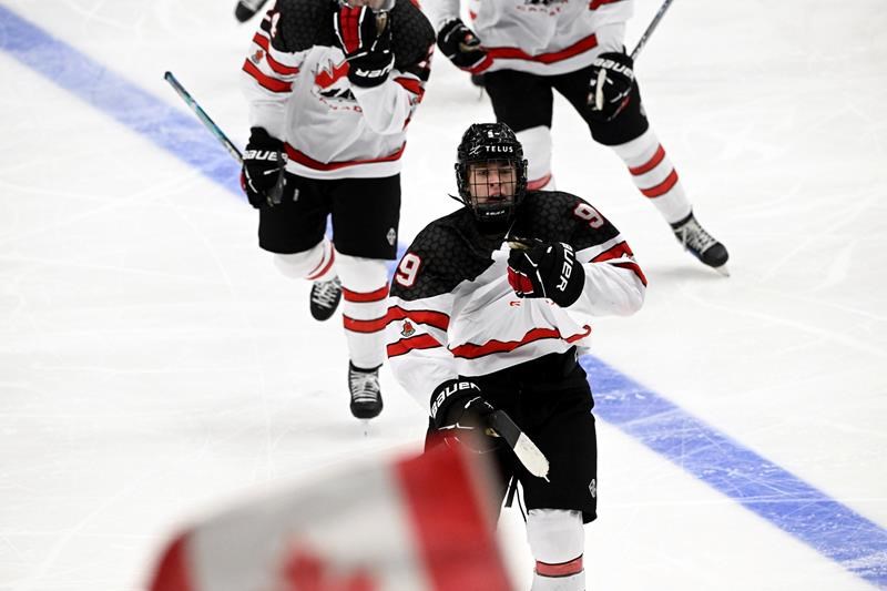 canada beats united states 6-4 to win under-18 men's world hockey championship
