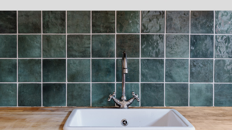 the trendy design idea that's set to dethrone subway tile in kitchens