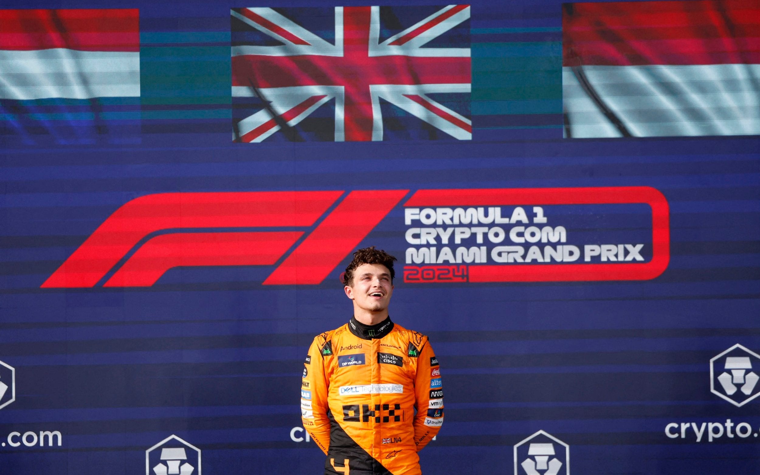 from bloodied nose to king of miami: lando norris an f1 winner at last