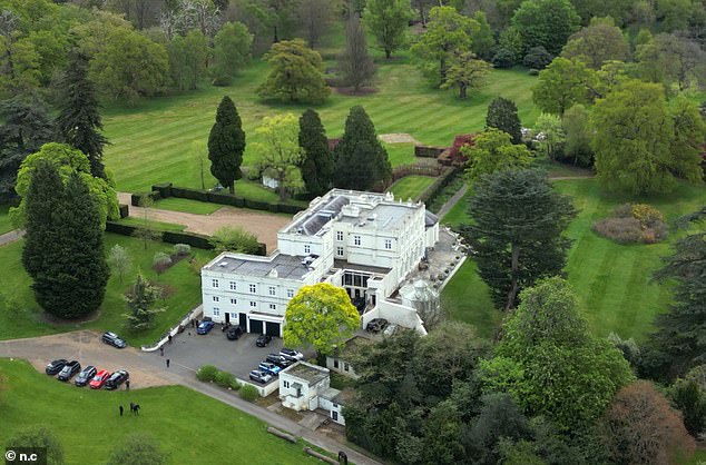 pictured: prince andrew's crumbling 'neglected' royal lodge