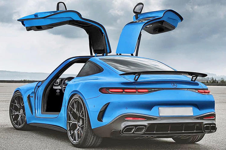 Nostalgic Flair: The Gull-wing Door’s Return to the AMG GT?