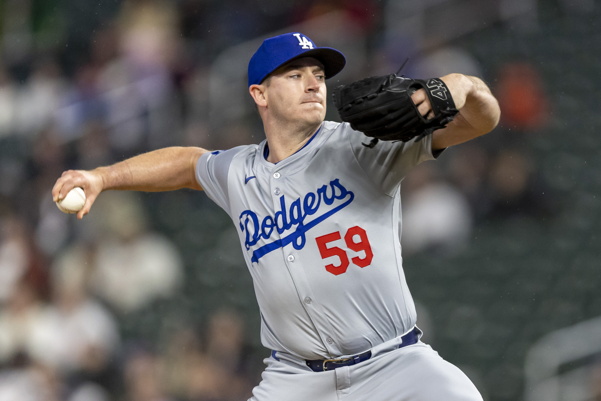 dodgers place right-hander on 15-day injured list