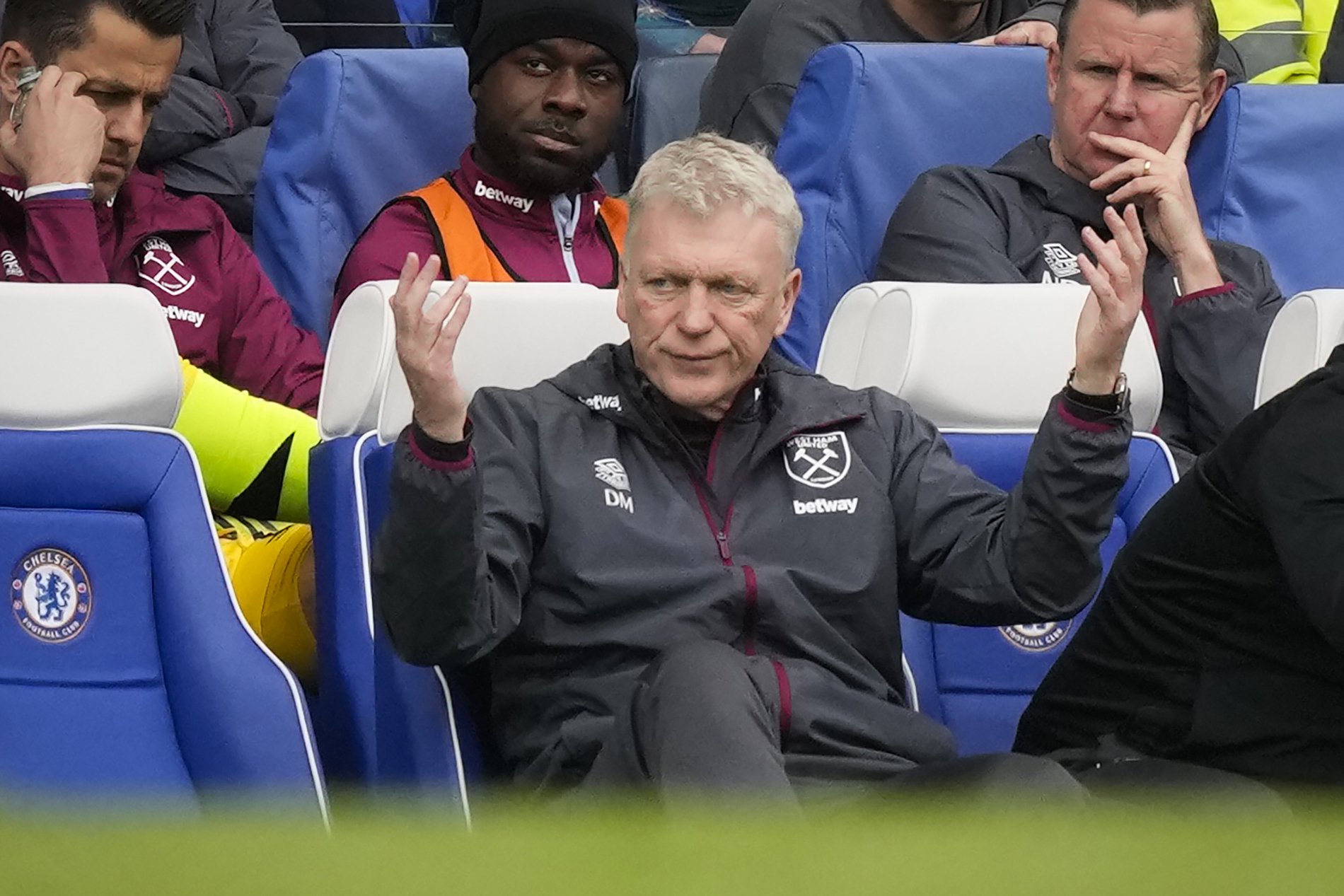 david moyes blames declan rice after west ham's 5-0 defeat to chelsea