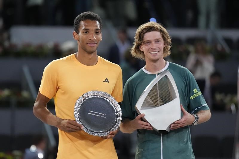 rublev overcomes fever and praises doctors after winning madrid open for the 1st time