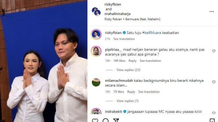 mahalini dan rizky febian jalani prosesi memapit jelang nikah,bahagia dapat restu orang tua