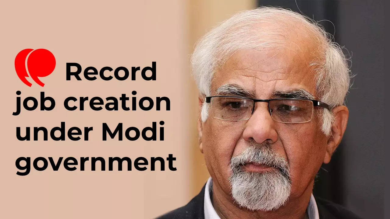 ‘never before in indian history…’: economist surjit bhalla says unprecedented number of jobs created under modi government