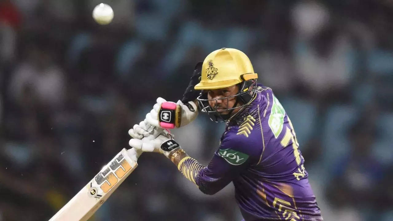 kkr tops ipl 2024 points table and sunil narine third in orange cap race after match 54