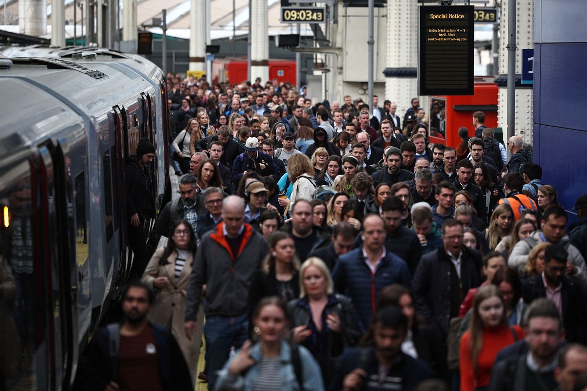 train operators start six-day overtime ban on bank holiday monday ahead of strike