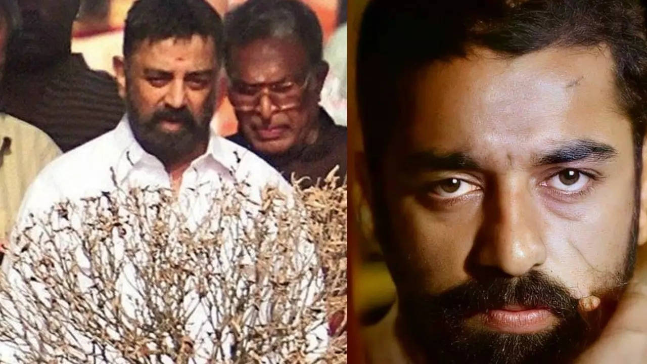 kamal haasan's avatar in 'thug life' inspired by 'sathya'; silambarasan's look also revealed