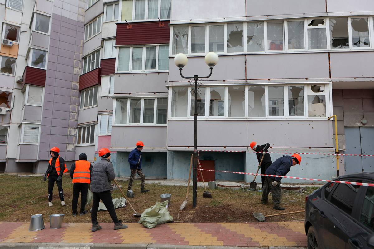 pelo menos seis mortos e 35 feridos em ataque ucraniano em belgorod