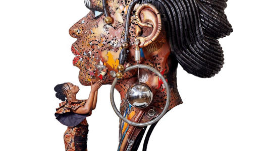 A stunning metal sculpture shows ‘the beauty of Black women all over the world’<br><br>