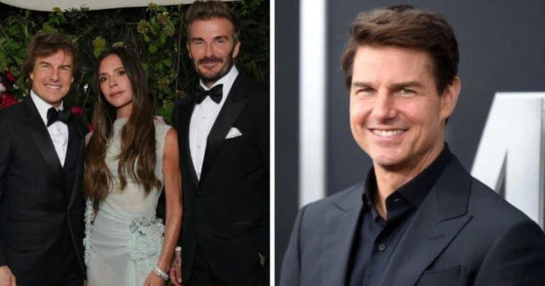 ‘Grabbed the olive branch with both hands': Tom Cruise ‘thrilled' to be back with old pals David and Victoria Beckham
