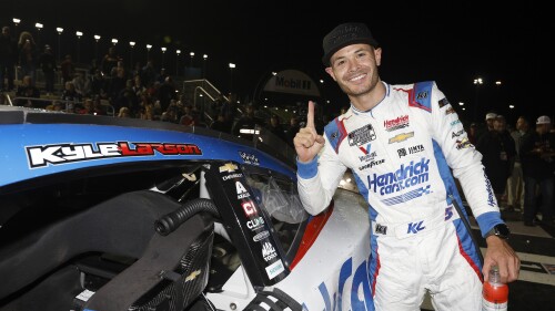 what drivers said after sunday night's cup race at kansas