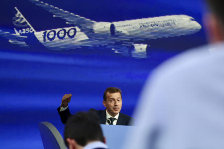 Commercial jet maker Airbus is staying humble even as Boeing flounders. There
