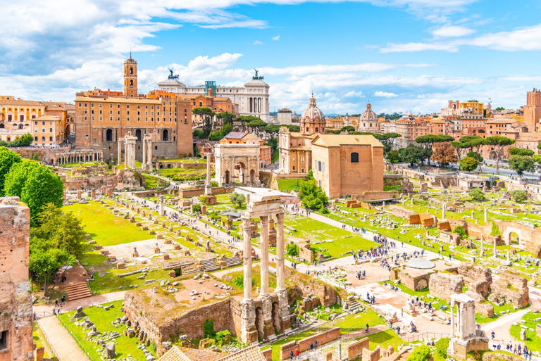 What language was spoken in Ancient Rome? Photo / 123RF