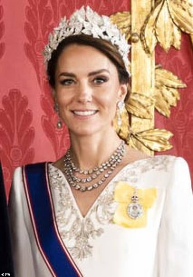 a look back at the other coronation jewels - the ones on the guests!