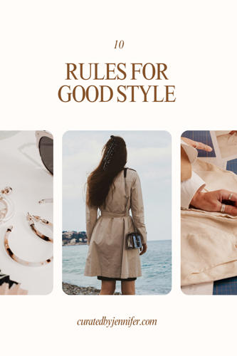10 Rules for Good Style