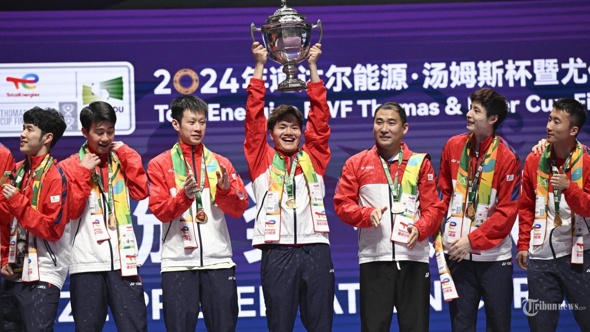 gelar juara thomas and uber cup 2024 milik china jadi teror jelang olimpiade paris 2024