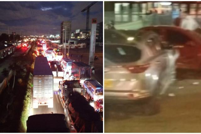 en vivo | caos en la entrada a bogotá por grave accidente: reportan colapso en la autopista sur