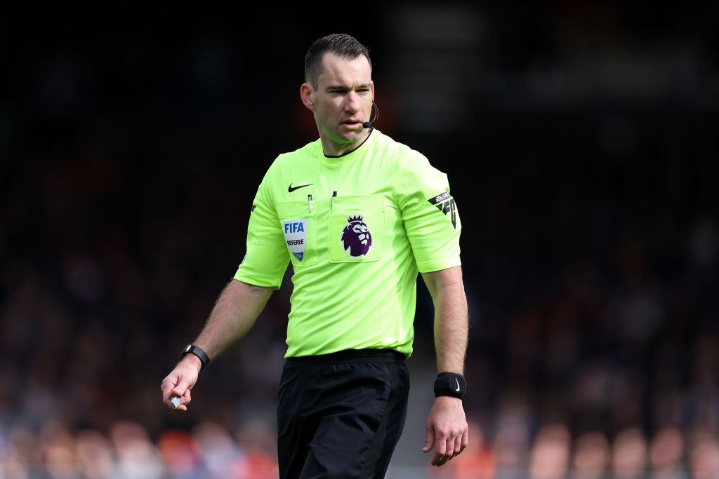 crystal palace v man utd referee to wear head cam in premier league first
