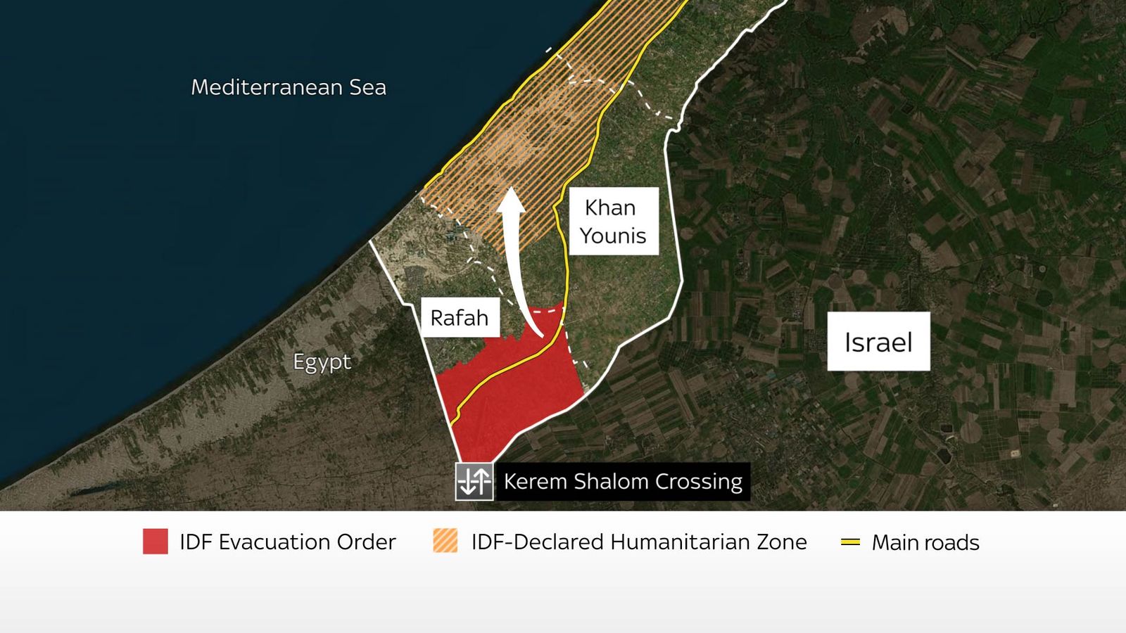 israel claims control of key rafah crossing after rejecting ceasefire deal