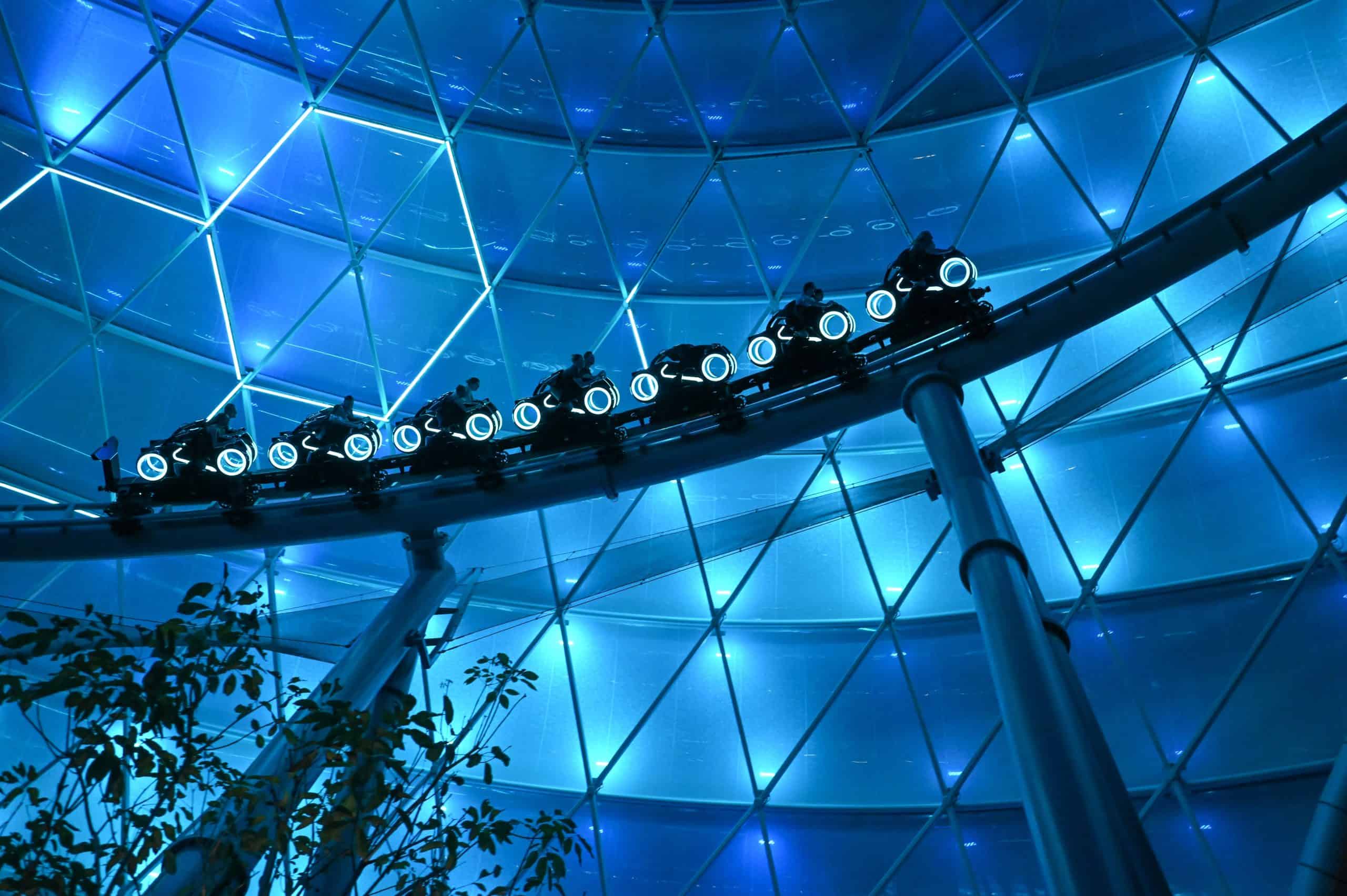 <p>There aren't other attractions quite as special and unique as Tron Lightcycle Run, which is located at Disney World. The newly opened ride is full of stunning visuals that will keep you locked in from start to finish. The ride itself is based on a sci-fi film from Disney Studios called "Tron: Legacy."</p> <p>As a reminder, the epic sci-fi action movie hit theaters in 2010. With a cast lineup including Jeff Bridges and Olivia Wilde, it's not surprising that the movie did so well among audiences. Throughout the ride, you'll feel like you're on a high speed race track. It will undoubtedly make you feel like a true adventurer.</p>