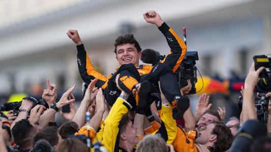 Lando Norris claims first win of F1 career, storming to victory at Miami Grand Prix in front of star-studded crowd<br><br>