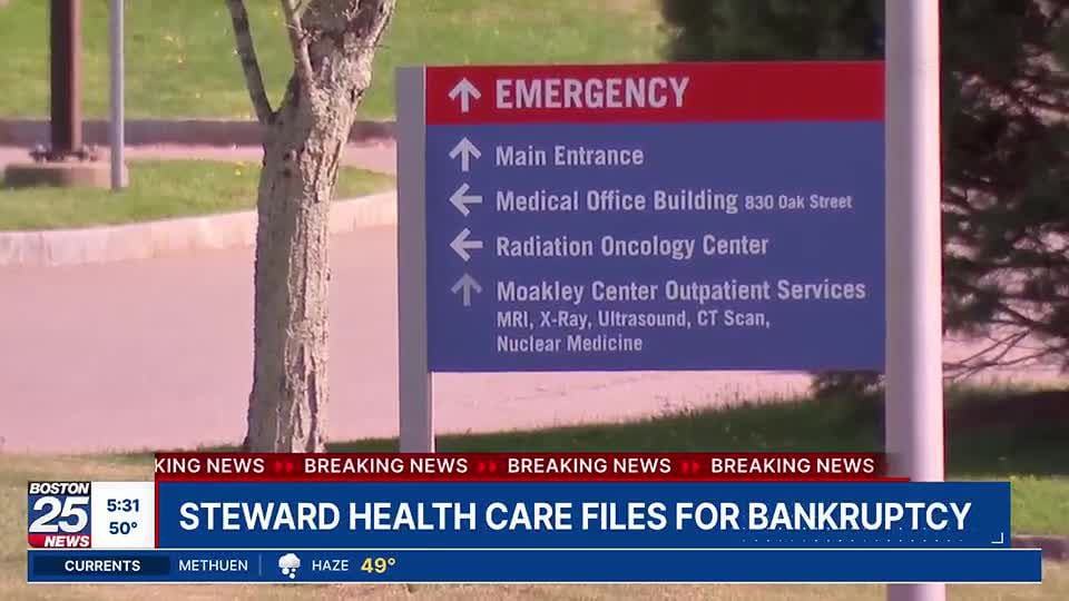 Steward Healthcare Files For Bankruptcy