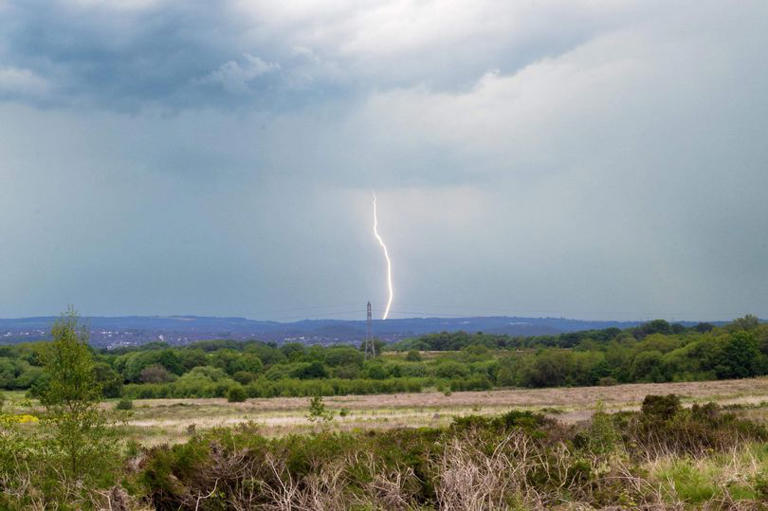 Thunder in North Staffordshire (stock image) (credit: Greg Butler)