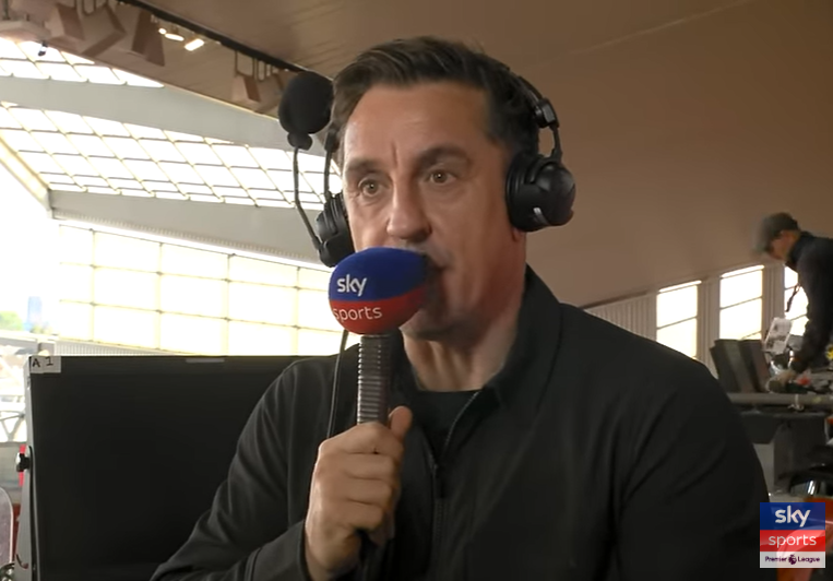 gary neville makes premier league title prediction after arsenal and man city wins