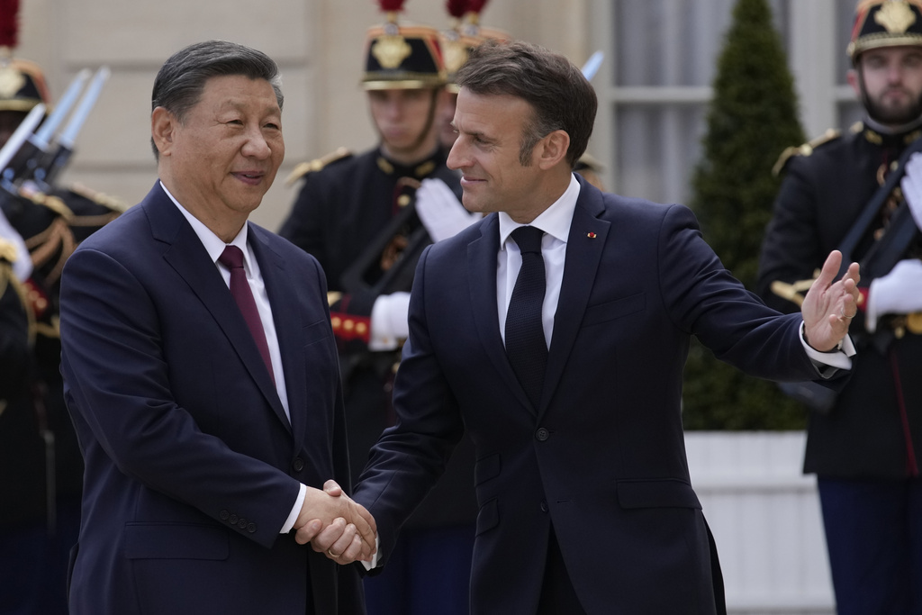 macron sets trade and ukraine as top priority as china's xi jinping pays a state visit to france