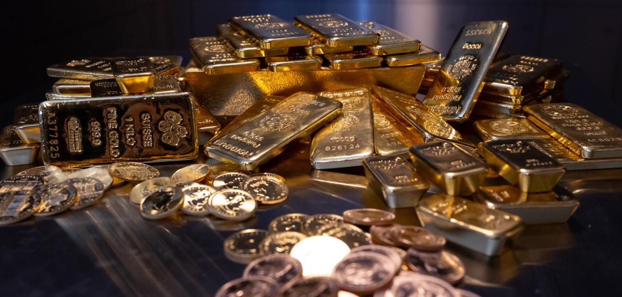 gold gegen inflation – deutsche stocken anlagen in barren und münzen auf