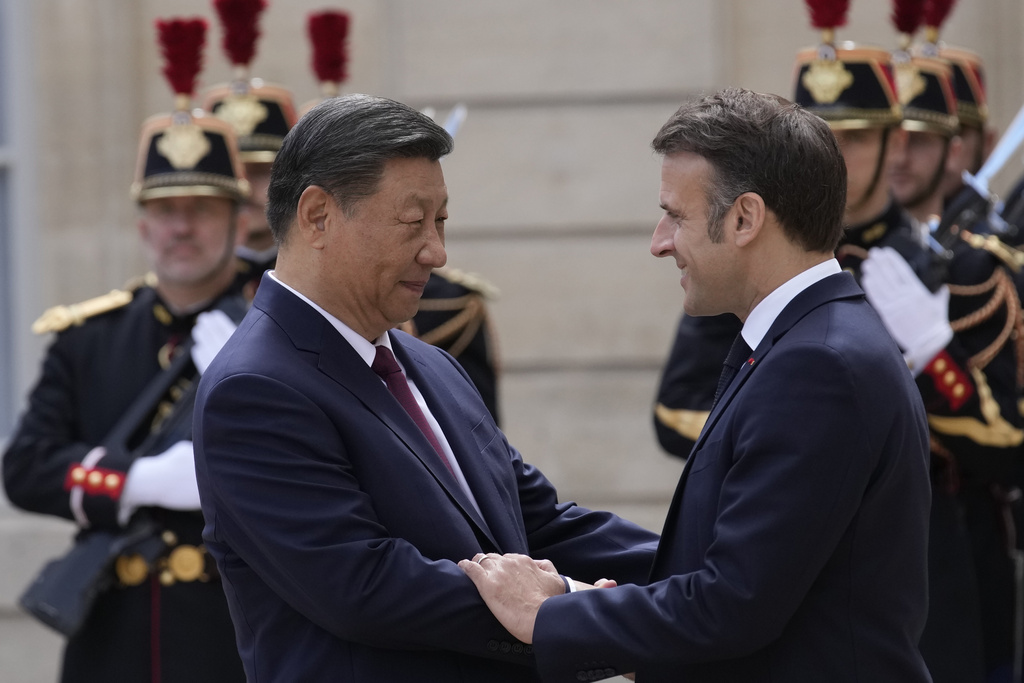 macron sets trade and ukraine as top priority as china's xi jinping pays a state visit to france