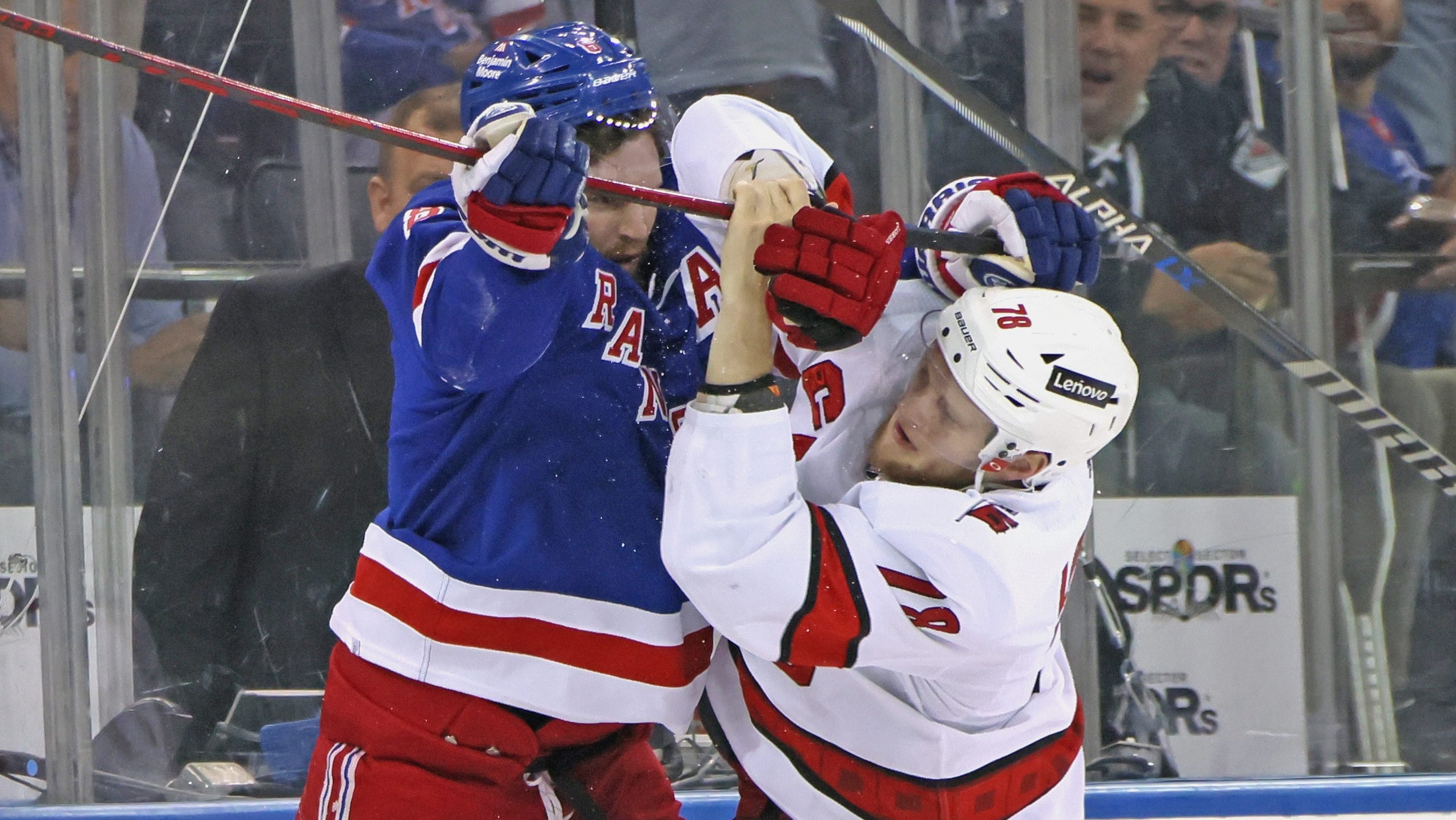 Matt Rempe Had Viral Reaction To Hurricanes Vs. Rangers Brawl