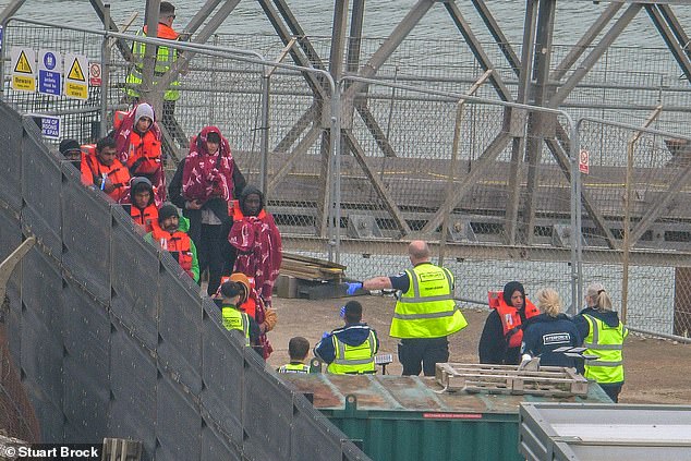 more migrants arrive in dover after 300 were picked up at the weekend