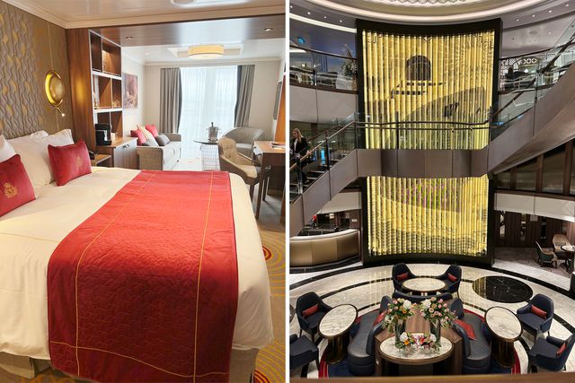 cunard's new 3,000-passenger ship just set sail for its maiden voyage — and we were among the first on board