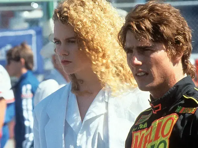 Nicole Kidman and Tom Cruise in Days Of Thunder (image credit: Paramount Pictures)