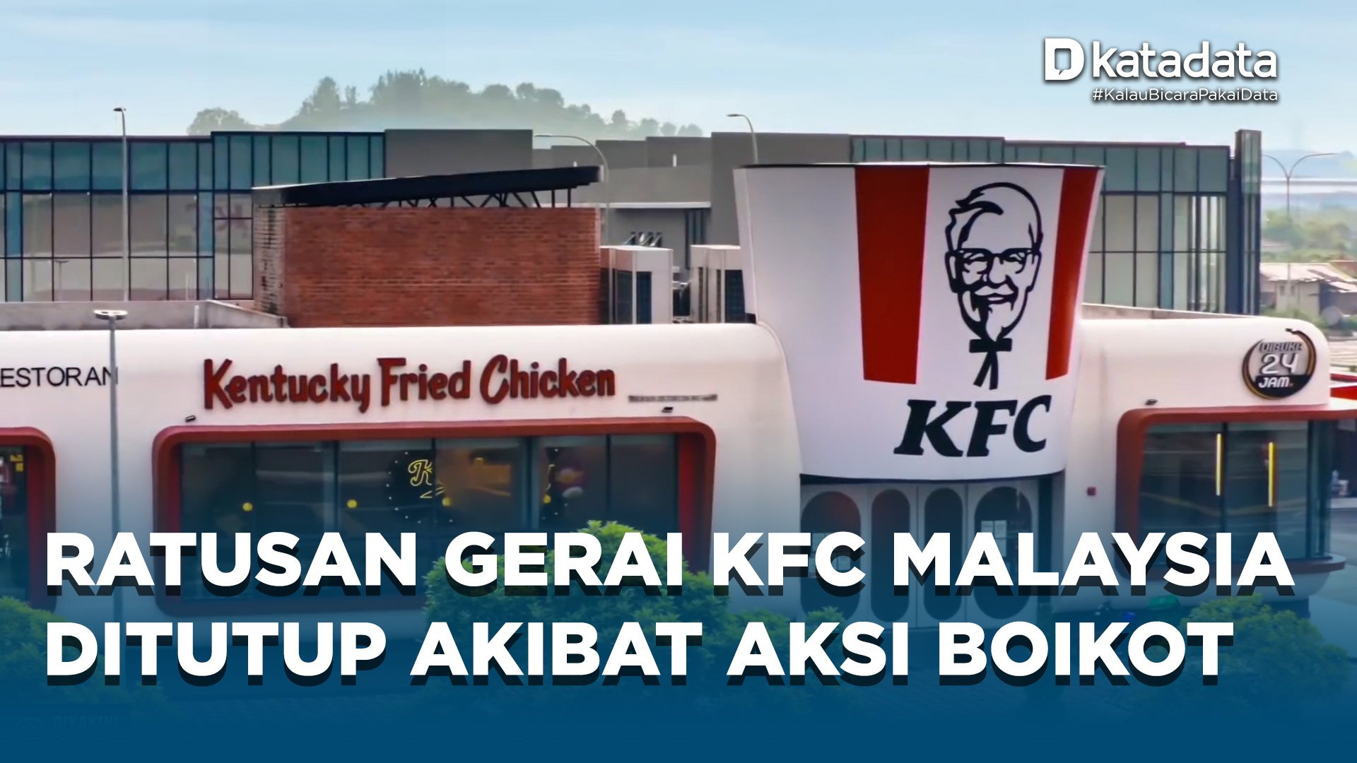 Ratusan Gerai KFC Di Malaysia Tutup Sementara Akibat Gerakan Boikot