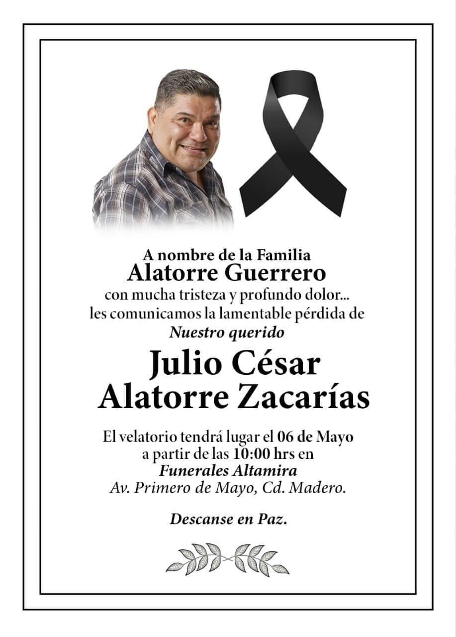 murió julio alatorre, popular conductor de radio y televisión de tamaulipas, a los 53 años