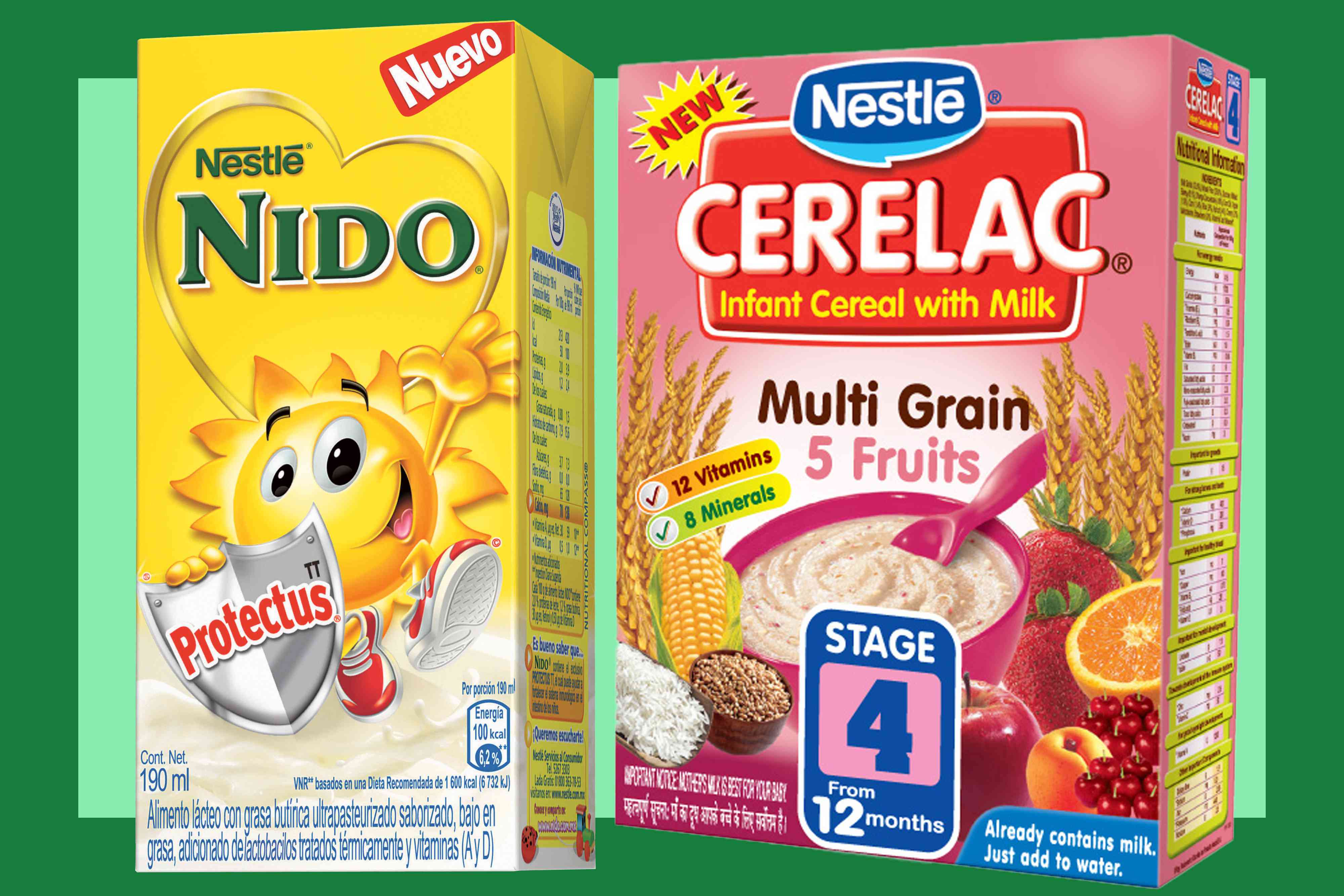 a new report claims nestle adds sugar to baby food in low-income countries