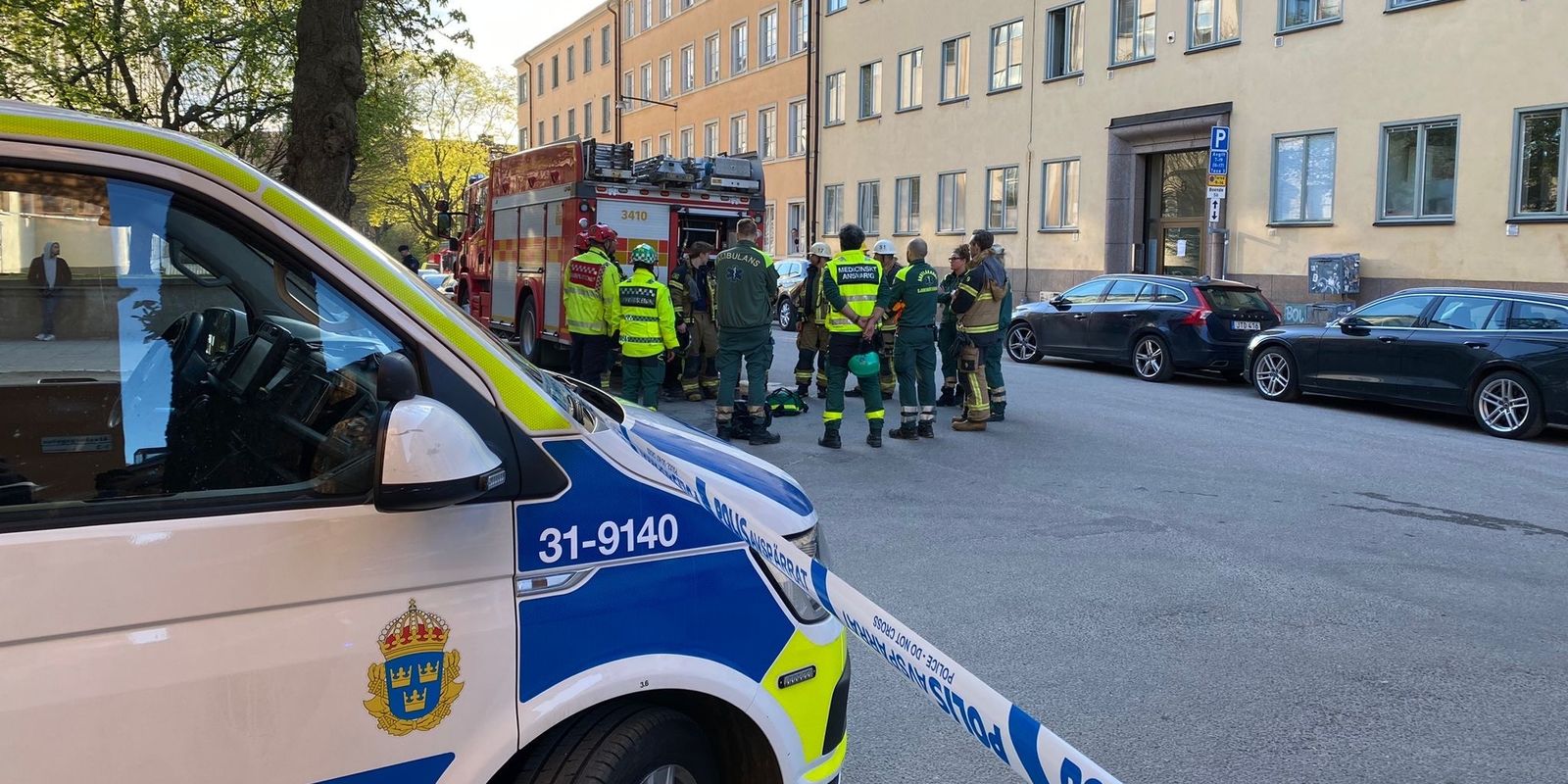 Man I 40-årsåldern Död Efter Skjutning På Södermalm