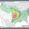 Severe storms, including rare "High Risk" of "intense tornadoes," threaten 70 million this week<br>