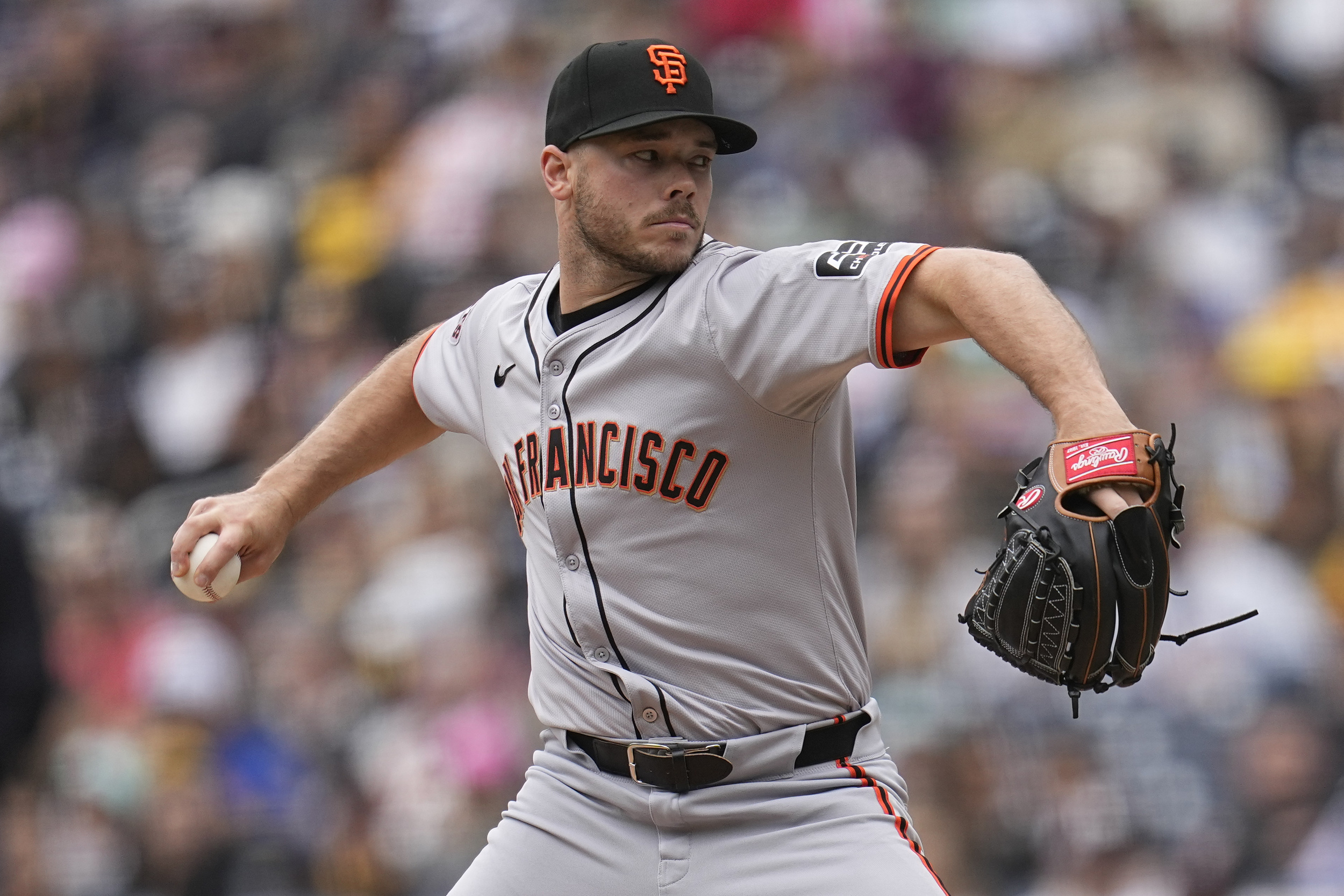 giants designate right-hander for assignment