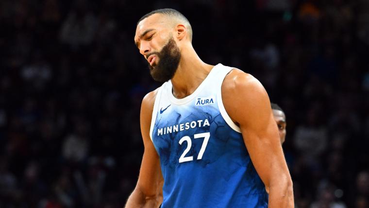 is rudy gobert playing tonight? timberwolves star questionable vs. nuggets due to personal reasons