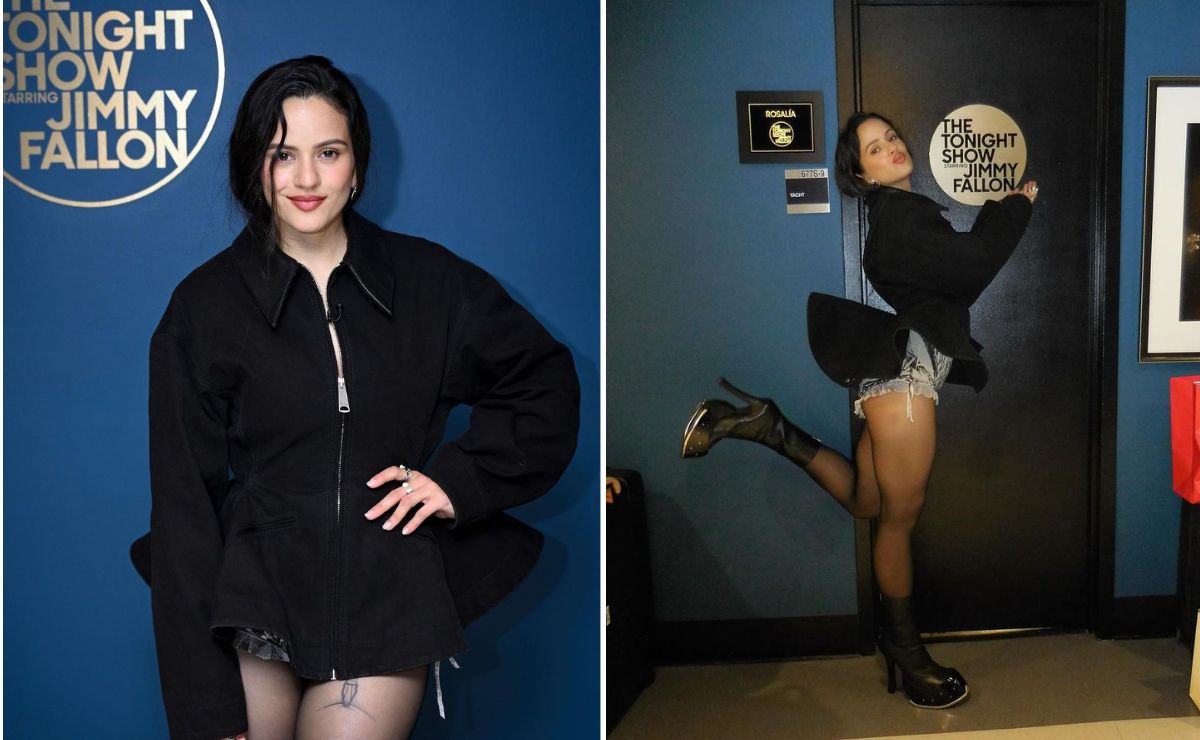 rosalía enseña cómo llevar micro shorts con estilo