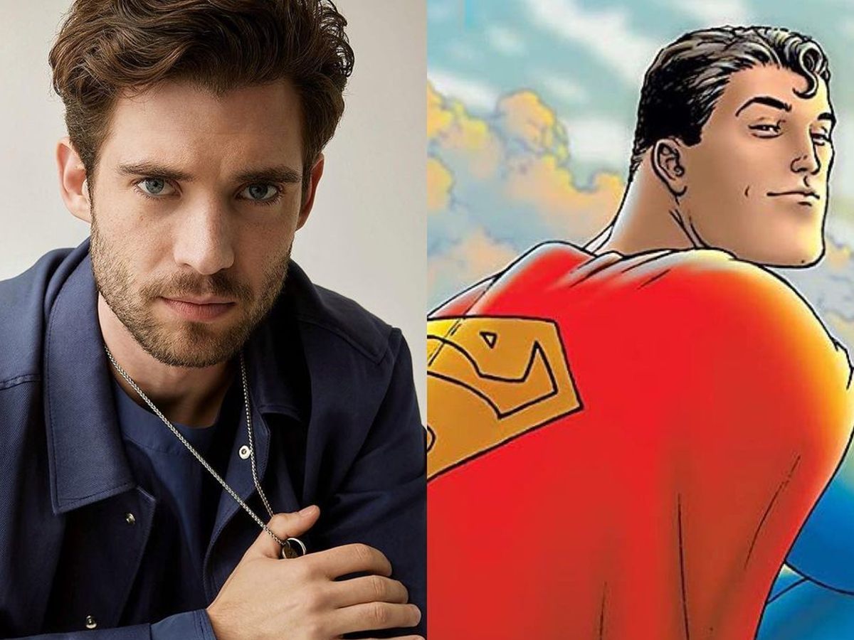 revelan primera foto de david corenswet como superman; así luce el traje que usará el actor