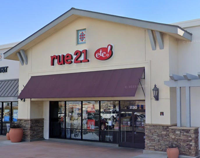 rue21 closing all stores, including 15 in Tennessee, due to bankruptcy