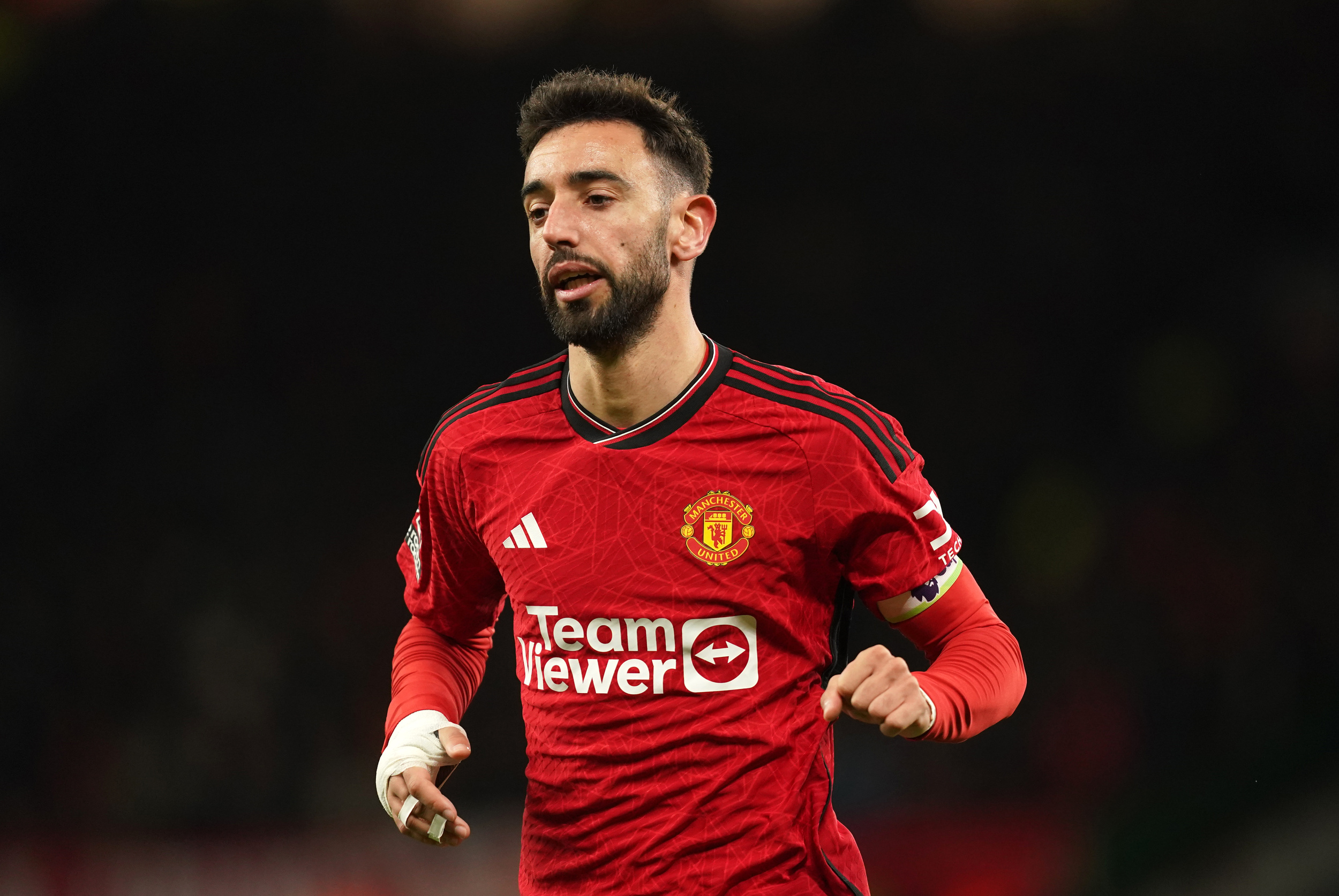 a four-year record comes to an end as bruno fernandes misses first-ever united game through injury