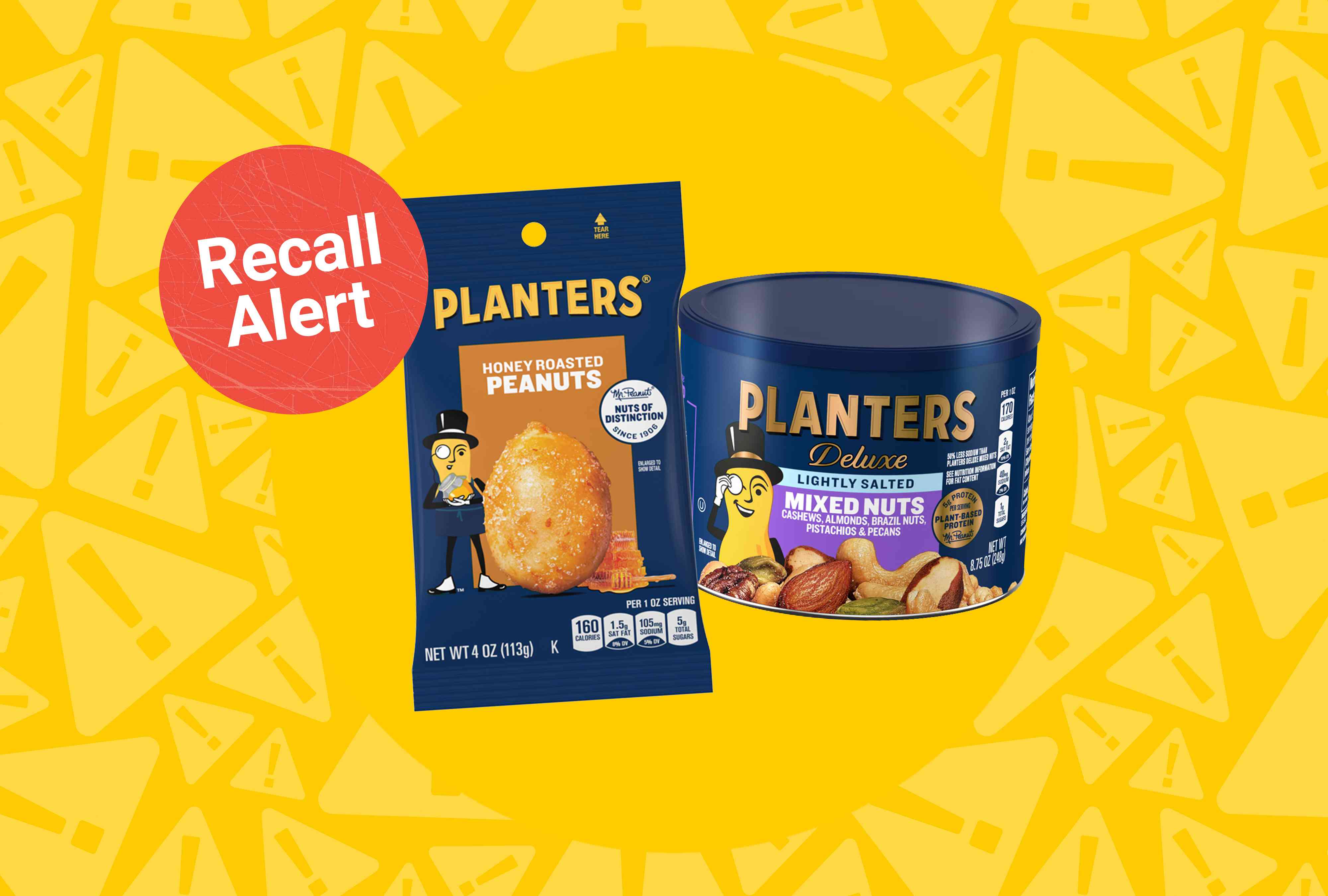 planters just recalled peanuts in 5 states due to potential listeria contamination